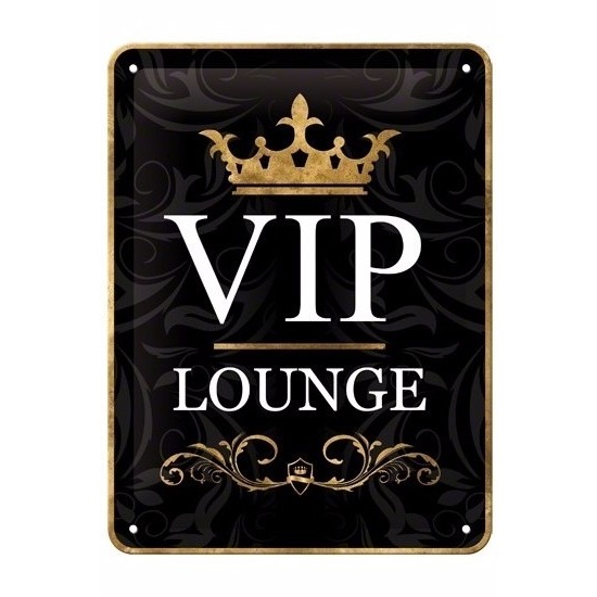 Filmster thema Muurdecoratie VIP Lounge 15 x 20 cm