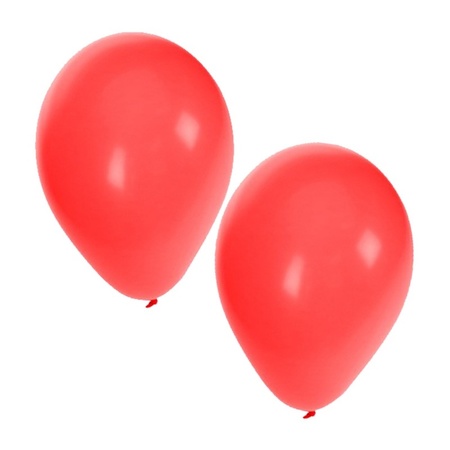 Helium tank with 50 wedding balloons