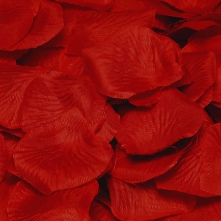 Bloemblaadjes bordeaux rood